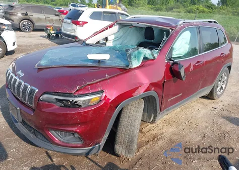 2019 Jeep Cherokee Latitude Plus from USA, damaged, VIN 1C4PJMLB0KD213493